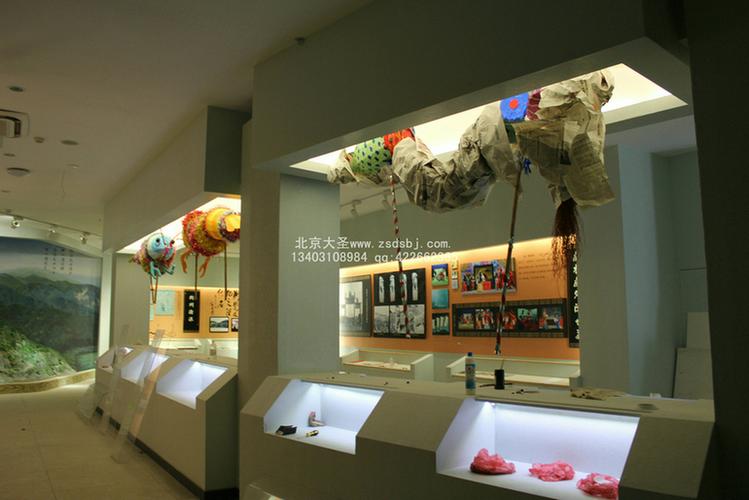 北京供应博物馆展柜橱窗图文版设计与施工